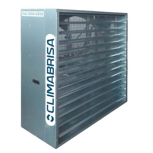 Exaustor i100 com persiana Climabrisa